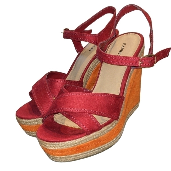 Platform sandals from express size 7 - Picture 4 of 5